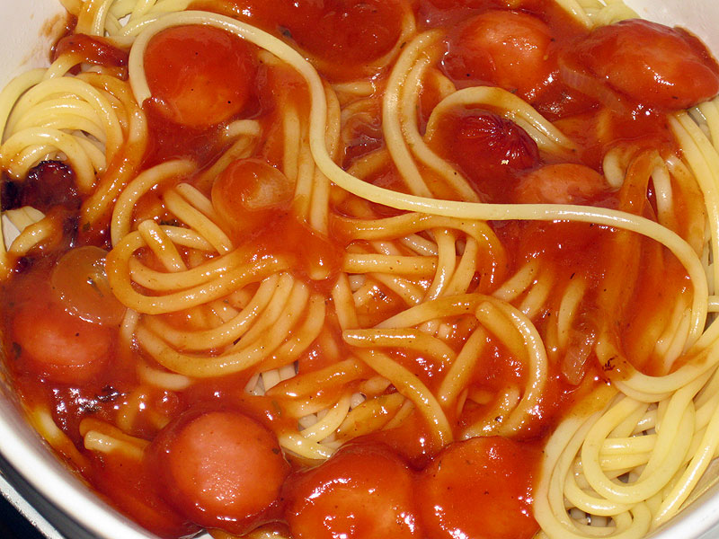 Spaghetti o obniżonej kaloryczności